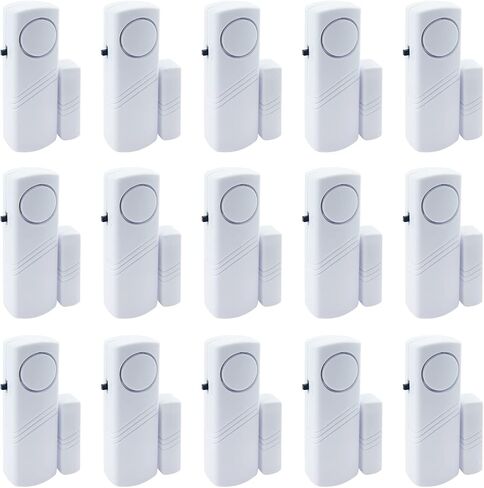Door Window Alarm, 90DB Door Alarms for Kids Safety, Wireless Sensor Door Window Burglar Alarm-Window Pool Alarms for Home, 6 Pack in Saudi Arabia