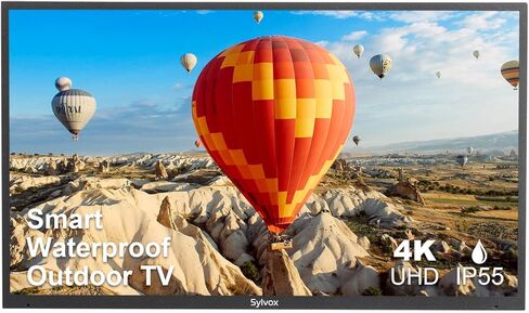 تلفزيون ذكي خارجي SYLVOX مقاس 43 بوصة QLED UHD مقاوم للماء، مع مساعد Google 2000NITS مضاد للوهج، مناسب لجميع المناطق الخارجية، سلسلة PoolproQLED OQ43A2KGGE 2023 in Kuwait