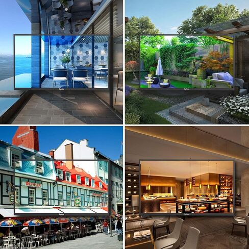 تلفزيون ذكي خارجي SYLVOX مقاس 43 بوصة QLED UHD مقاوم للماء، مع مساعد Google 2000NITS مضاد للوهج، مناسب لجميع المناطق الخارجية، سلسلة PoolproQLED OQ43A2KGGE 2023 in Kuwait