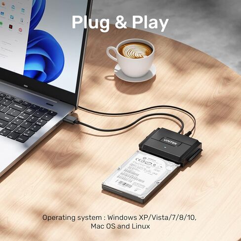 حافظة Unitek M.2 NVME SATA SSD بسرعة 10 جيجابت في الثانية NVMe PCI-E M.2 SSD Case 2.5 بوصة /3.5 بوصة SATA أداة مجانية محول خارجي للحالة الصلبة يدعم UASP Trim لمفاتيح M وB&M NVME SSDs بأي حجم 2230/2242 /2260/2280 in Kuwait