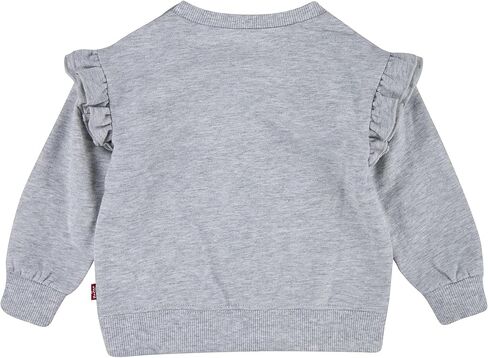 Levi's® Baby Girl's Ruffle Crew Sweatshirt (Toddler) in Saudi Arabia