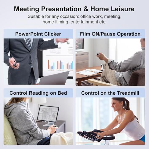 SANWA ماوس حلقة إصبع بلوتوث، 2 في 1 جهاز عرض لاسلكي، ماوس محمول يمكن ارتداؤه، ماوس عن بعد محمول قابل لإعادة الشحن، 1200 نقطة في البوصة، شرائح PPT صغيرة متوافقة مع أجهزة الكمبيوتر الشخصية والكمبيوتر المحمول وأجهزة Mac والكمبيوتر اللوحي in Kuwait