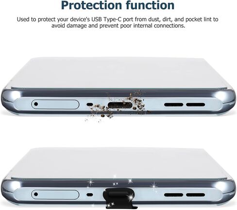 Gatuida USB C Plug، 8 Pack USB C Port Plug Cover Cap Plugs USB C Port Protectors in Saudi Arabia