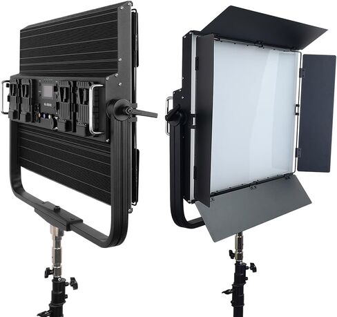 led Video Light,RGB LED Video Light Video Lighting Kit Bi-Color Photography Lighting, Studio Light, Continuous Film Light, Controller+APP, for Photography, YouTube Studio, Video Shooting in Saudi Arabia