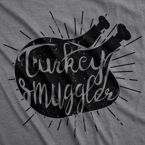 Turkey Smuggler T Shirt Funny Thanksgiving Maternity Shirt Pregnancy New Baby Tee in Saudi Arabia