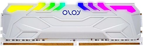 OLOy DDR4 RAM 16 جيجابايت (2x8 جيجابايت) Black Owl Aura Sync RGB 3200 ميجا هرتز CL16 1.35V 288-Pin Desktop Gaming UDIMM (MD4U0832161BHJDA) in Kuwait