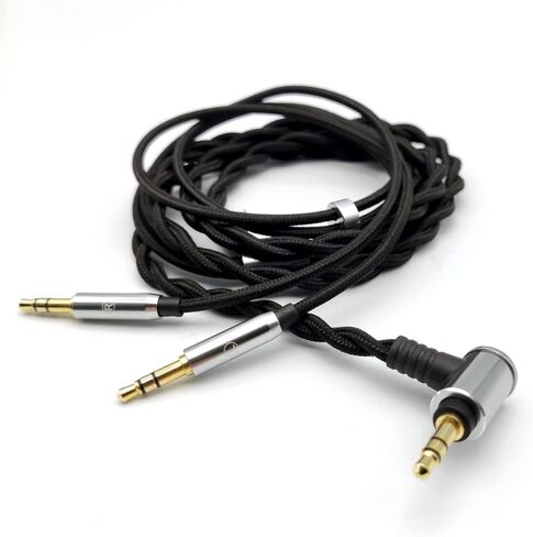 كابل بديل FAAEAL لسماعات Hifiman SUNDARA Ananda، كابل ترقية لسماعات الرأس Hifiman HE4XX/HE-400i/HE560/HE-350/HE1000 2.5 مم/3.5 مم/4.4 مم إلى سلك ذكر مقبس مزدوج 3.5 مم 1.45 متر/4.7 قدم (مقبس 3.5 مم ) in Kuwait