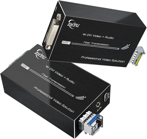 3G SDI Fiber Extender 1080P&60HZ, Mini Converter Optical Fiber Include SFP Module, Long Transmission Up to 20 km with RS485 Tally Loop Output in Saudi Arabia