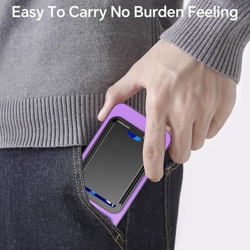 محفظة هاتف مغناطيسية من Coolpow لمحفظة Apple Magsafe 【مغناطيس فائق】 لحامل بطاقات محفظة iPhone لمحفظة Apple Magsafe لهاتف iPhone 15 14 13 12 Pro Max Plus mini Mag Safe Wallet in Kuwait