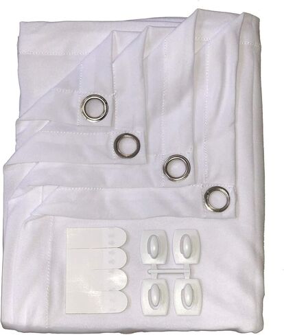 شاشات عرض خلفية كبيرة الحجم باللون الرمادي مقاس 5 أقدام × 9 أقدام + شاشات عرض خلفية للنافذة البيضاء مقاس 40 بوصة × 60 بوصة مع أجهزة تثبيت لعرض مقاطع فيديو الهالوين in Kuwait