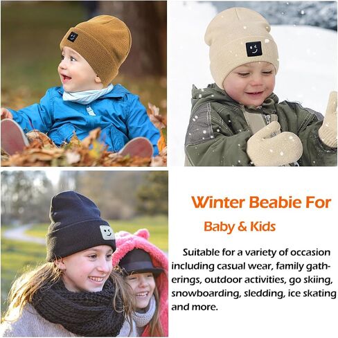 قبعات Meaiguo Baby Beanie متماسكة للأطفال قبعة شتوية للأطفال الصغار للأولاد والبنات من عمر 0 ​​إلى 8 سنوات in Saudi Arabia