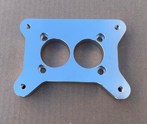 Carburetor Carb Adapter Plate with Throttle Linkage Compatible with Jeep AMC CJ 258 6cyl 4.2L BBD Carter to Ford Motorcraft 2100 2150 Swap in Kuwait