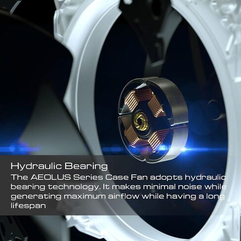Gamdias Aeolus M2 120mm RGB Case Fan مع وحدة تحكم - أداء عالي وتبريد هادئ in Kuwait