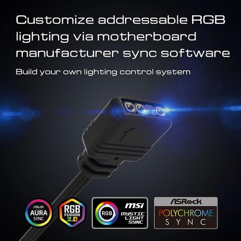 Gamdias Aeolus M2 120mm RGB Case Fan مع وحدة تحكم - أداء عالي وتبريد هادئ in Kuwait