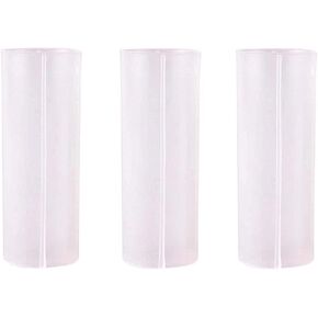 3PCS 18650 Battery Protective Sleeve, 18650 Battery Spacer, 18650 Battery Holder Converter for 18650 Battery (Batteries are not included) - 3 Pack