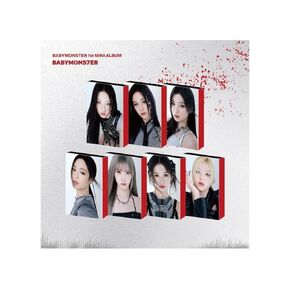 Dreamus BABYMONSTER - الألبوم المصغر الأول BABYMONS7ER YG TAG ALBUM نسخة عشوائية. YGP0383