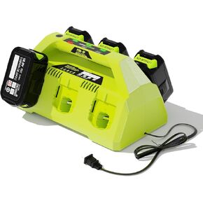 Replacement for Ryobi 18V Battery Charger P135/PCG006, 18V 6-Ports Rapid Charger with 6 LED Indicators, Compatible with Ryobi ONE+ 18 Volt Lithium-Ion Batteries P102-P109, PBP002-PBP1104 Series