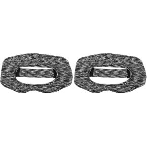 Mikikit 2pcs Vr Goggles Vr Pads Covers Vr Sweat سماعة الرأس Vr الملحقات سماعة الهاتف للهاتف الخليوي الواقع الافتراضي سماعات غطاء البوليستر تنفس الملحق in Kuwait