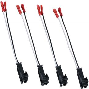 72-4568 Speaker Harness Speaker Adapter Wiring Harness Replacement for General Motor Vehicles (1 Pair 72-4568 Speaker Harness,2 PCS)