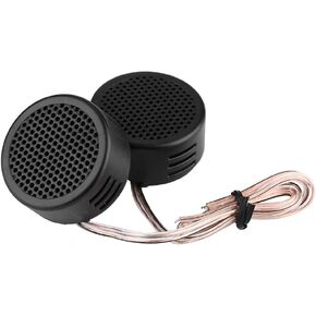 Car Tweeter, Black 12V 500W Mini Car Speaker Audio Tweeter 200mm 98dB Loudspeaker Automobile Speaker