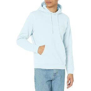 BOSS Men's Patch Logo French Terry Pullover Hooded Cotton Sweatshirt