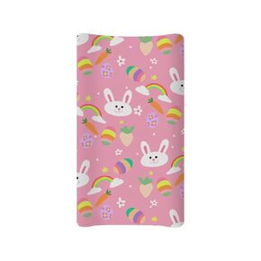 Mushroom Changing Pad Cover Waterproof Stretchy Baby Changing Table Cover Comfy Cozy Universal Tray Table Mat Fit 32"x16" Contoured Pad