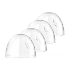 4 Packs Feeding Bottle Caps Covers Lids Suitable for Philips Avent Natural Glass Bottles Plastic Bottles