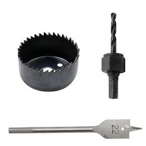 2-1/8" Door Lock Installation Kit Door Lock Hole Saw Kit for Wooden Doors