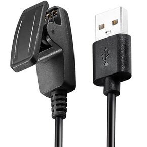 Cable Charger for Garmin Lily 2/Lily Sport/Classic vivomove Trend, USB A Charger 3.3ft/1M