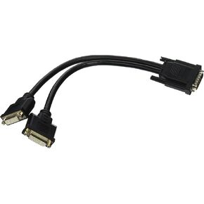 Tripp Lite DMS-59 to Dual DVI Splitter Y Cable (M to 2x DVI-I F) 1-ft.(P576-001)