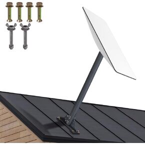 StarlinkGen3 V3 Mount Plate, Pole Mount Gen 3 Pipe Adapter for Starlink Satellite TV Dish Mount for Starlink Gen 3 Roof Mount Kit [ Pipe Adapter/Wall Mount/Straight Tube/Installation Tool Kit]