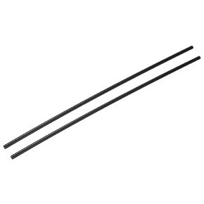 Plastic Round Rod POM Polyoxymethylene Rods Hard Bar,[for Engineering,Agriculture,Industry,DIY] - 1/5 Inch Dia 16 Inch Length/White / 3 Pcs