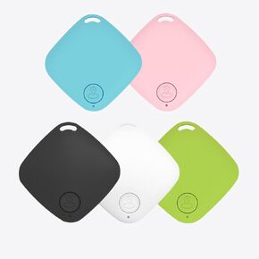 5-piece key locator key finder, wireless Bluetooth key finder and tracker, two-way alarm and exit reminder, suitable for mobile phones, wallets, luggage, pets, compatible with iOS and Android