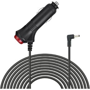Car Radar Dectector Power Cord for Cobra RAD 480i/350/380/450, Whistler, Furrion FOS07TADS, Uniden DFR1 DFR3 Charger Cable
