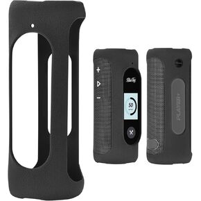 Silicone Protective case, Suitable for Blue Tees Golf Player+ GPS Wireless Bluetooth Speaker, Portable Outdoor Travel Essential Protective case (Black)