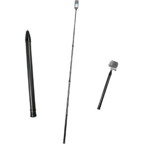 O'woda Carbon Fiber Selfie Stick for Insta360 X4, 1.5M Bullet Time Extension Pole for Insta360 X4, X3, ONE X2, ONE X, ONE RS Accessories