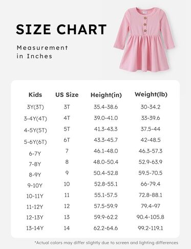 PATPAT Baby & Toddler Girl Ribbed Knit Cotton Dress – Versatile Sleeveless Summer Tank & Long Sleeve Fall Dress, Sizes 3M–6Y in Saudi Arabia