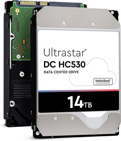MDD - WD DC HC520 WUH721414ALE604 14TB 7200RPM 256MB Cache SATA 6.0Gb/s 3.5inch Datacenter Hard Drive - 5 Year Warranty (Renewed) in Saudi Arabia