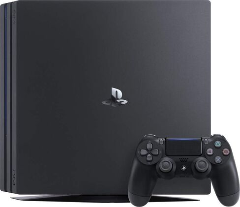 وحدة تحكم بلاي ستيشن 4 برو 2 تيرابايت SSHD مع حزمة وحدة تحكم لاسلكية Dualshock 4، 4K HDR، بلاي ستيشن برو معزز بمحرك أقراص هجين الحالة الصلبة (متجدد) in Saudi Arabia