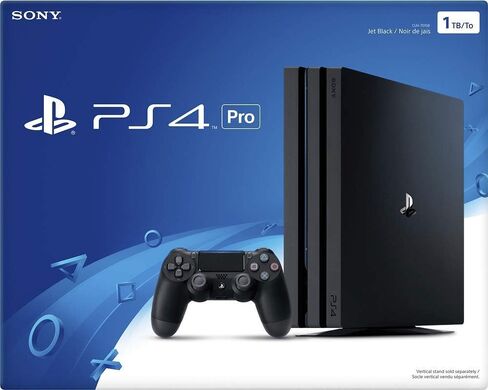 وحدة تحكم بلاي ستيشن 4 برو 2 تيرابايت SSHD مع حزمة وحدة تحكم لاسلكية Dualshock 4، 4K HDR، بلاي ستيشن برو معزز بمحرك أقراص هجين الحالة الصلبة (متجدد) in Saudi Arabia