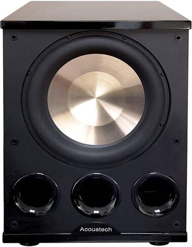 B I C Acoustech Elite Series PL-300 12 inch Powered Subwoofer-1400W with Tri-Tuned Ports and BASS Boost Feature for Room Shaking Bass Down to 15Hz in Saudi Arabia