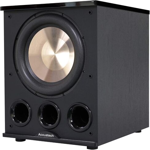 B I C Acoustech Elite Series PL-300 12 inch Powered Subwoofer-1400W with Tri-Tuned Ports and BASS Boost Feature for Room Shaking Bass Down to 15Hz in Saudi Arabia