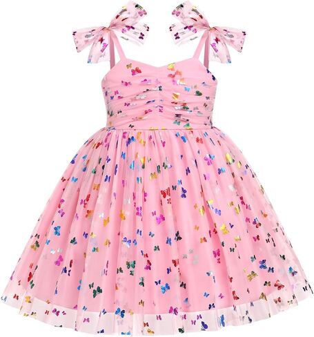 Toddler Baby Girls Tutu Dress Summer Sleeveless Princess Birthday Dresses Sequin Ruffle Tulle Sundress in Kuwait