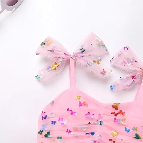 Toddler Baby Girls Tutu Dress Summer Sleeveless Princess Birthday Dresses Sequin Ruffle Tulle Sundress in Kuwait