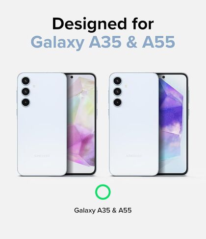 إطار عدسة كاميرا Ringke زجاجي متوافق مع واقي عدسة الكاميرا Samsung Galaxy A55 ومصمم لواقي عدسة الكاميرا Galaxy A35، وأغطية زجاجية 5G وإطارات من سبائك الألومنيوم - أسود in Saudi Arabia