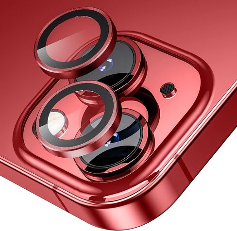 WSKEN لهاتف iPhone 14 Plus (6.7 بوصة) / iPhone 14 (6.1 بوصة) واقي عدسة الكاميرا، [وضع التصوير الليلي] غطاء واقي شاشة الكاميرا من الزجاج المعدني عالي الدقة، أزرق in Saudi Arabia