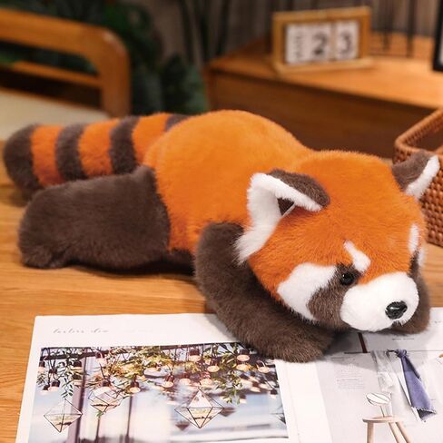 Raccoon Weighted Stuffed Animals,25.6 Inch Raccoon Plush Toy Doll,Stuffed Raccoon Plush Pillow Cute Weighted Raccoon Plushies Toys for Kids Boys Girls Birthday Gift, 113107QQ5ZL1I in Saudi Arabia