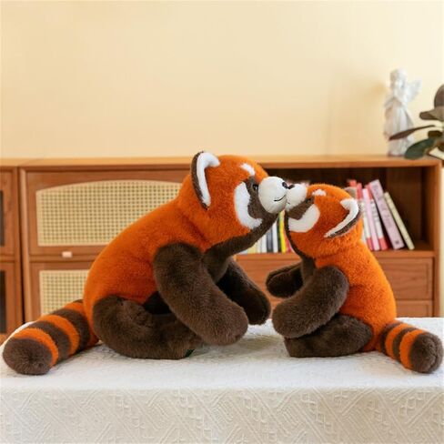 Raccoon Weighted Stuffed Animals,25.6 Inch Raccoon Plush Toy Doll,Stuffed Raccoon Plush Pillow Cute Weighted Raccoon Plushies Toys for Kids Boys Girls Birthday Gift, 113107QQ5ZL1I in Saudi Arabia