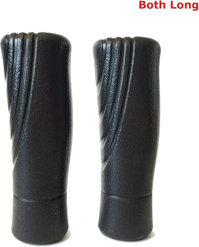 Pik Ergonomic Bicycle Handle Grips – Set of Two/PVC Leather-Like Texture/Easy to Install on Bike Handlebar/for Men Women Children in Saudi Arabia