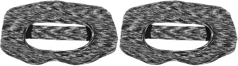Mikikit 2pcs Vr Goggles Vr Pads Covers Vr Sweat سماعة الرأس Vr الملحقات سماعة الهاتف للهاتف الخليوي الواقع الافتراضي سماعات غطاء البوليستر تنفس الملحق in Kuwait